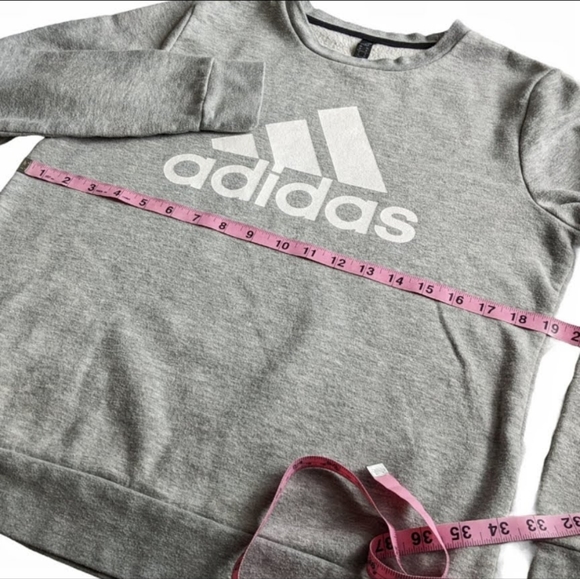 Adidas Ladies' Crewneck Fleece Sweatshirt - Picture 11 of 14